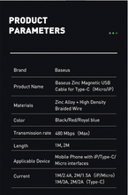 Cargar imagen en el visor de la galería, Cargador magnetico 3 en 1  (micro usb, tipo C, Apple)
